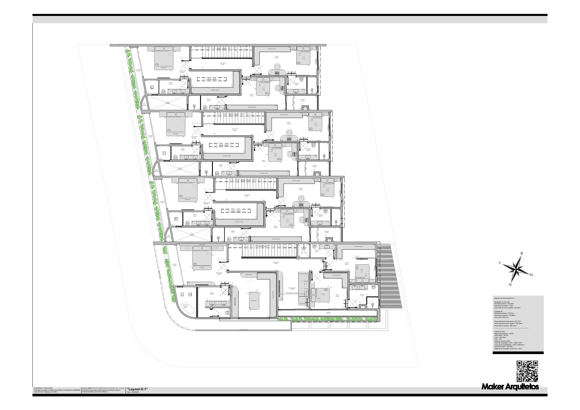 Planta pavimento superior