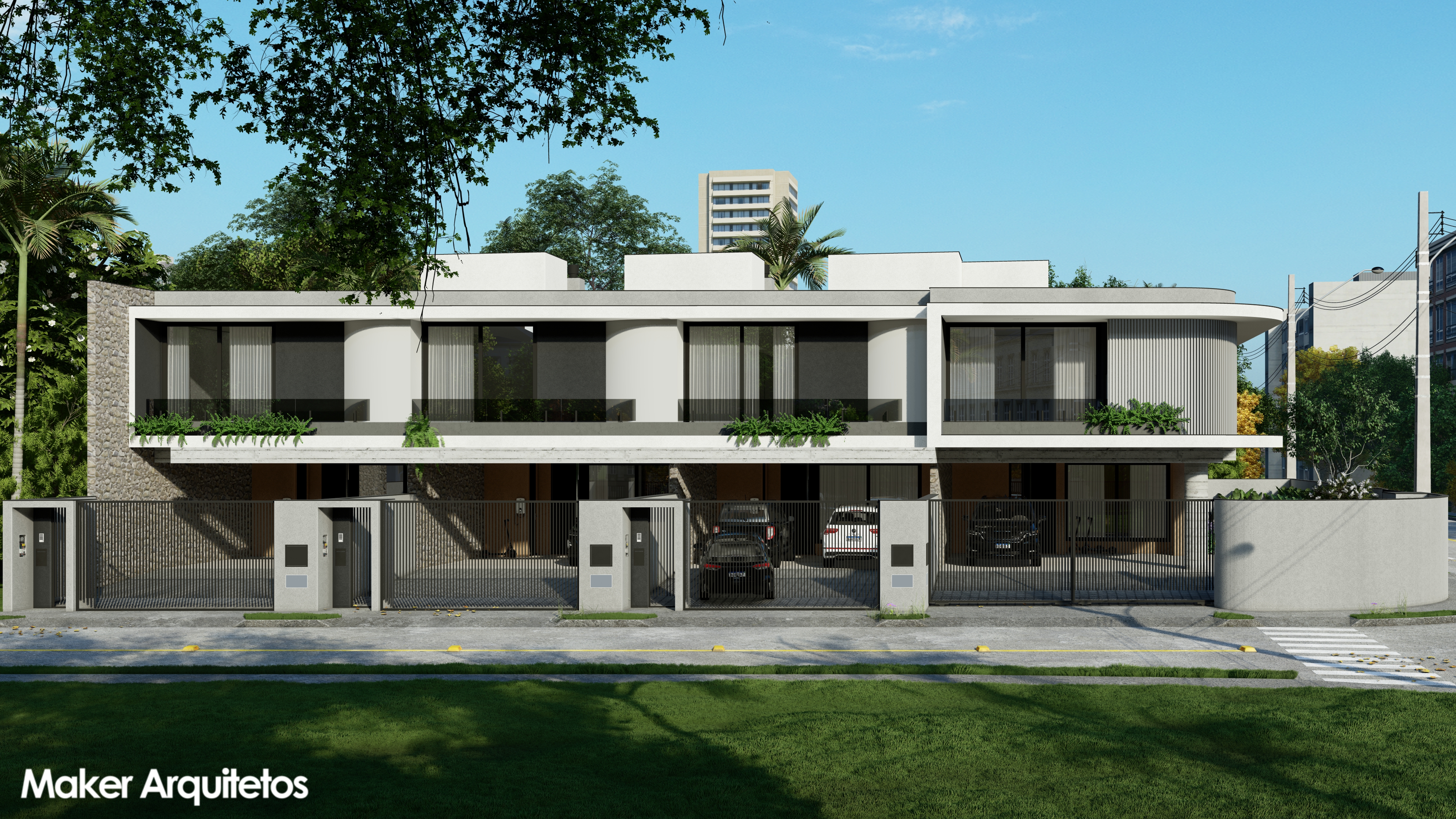 Fachada / render do empreendimento